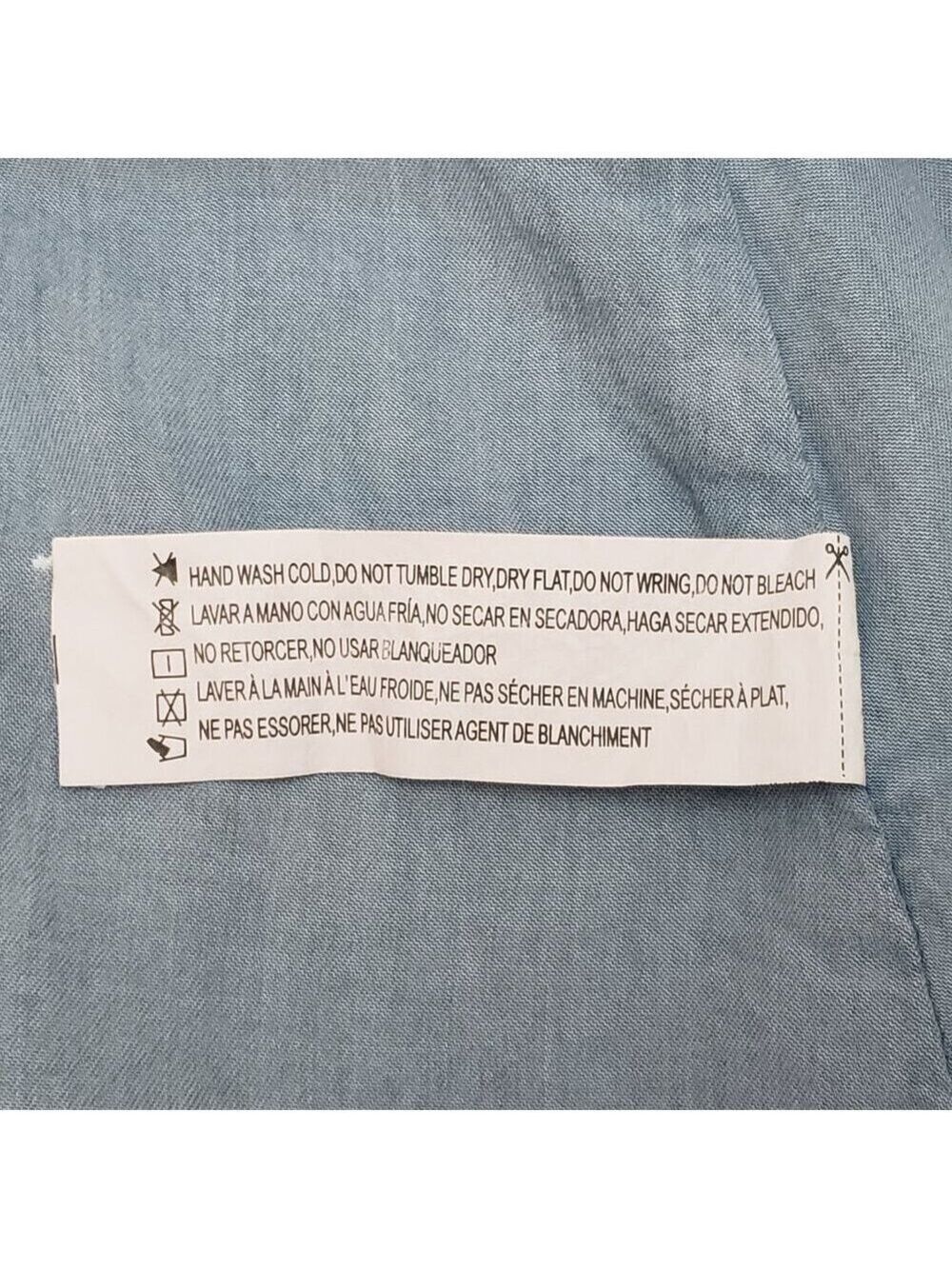Women's Thread and Supply Light Blue Tank Top, Size L - Picture 5 of 7